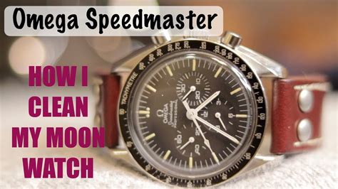 omega speedmaster plexiglass cleaning|Omega Speedmaster pro cleaning.